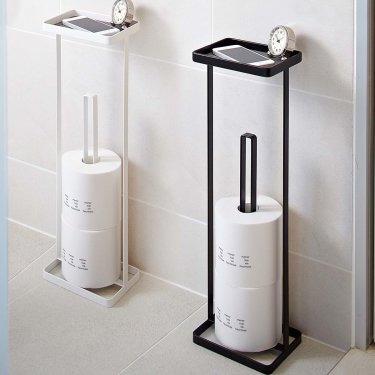 Toilettenpapierständer 16x52cm mit Ablage "Tower"
