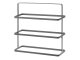 Schuhregal 50x46x14cm mit 3 Reihen tragbar &quot;Tower&quot;